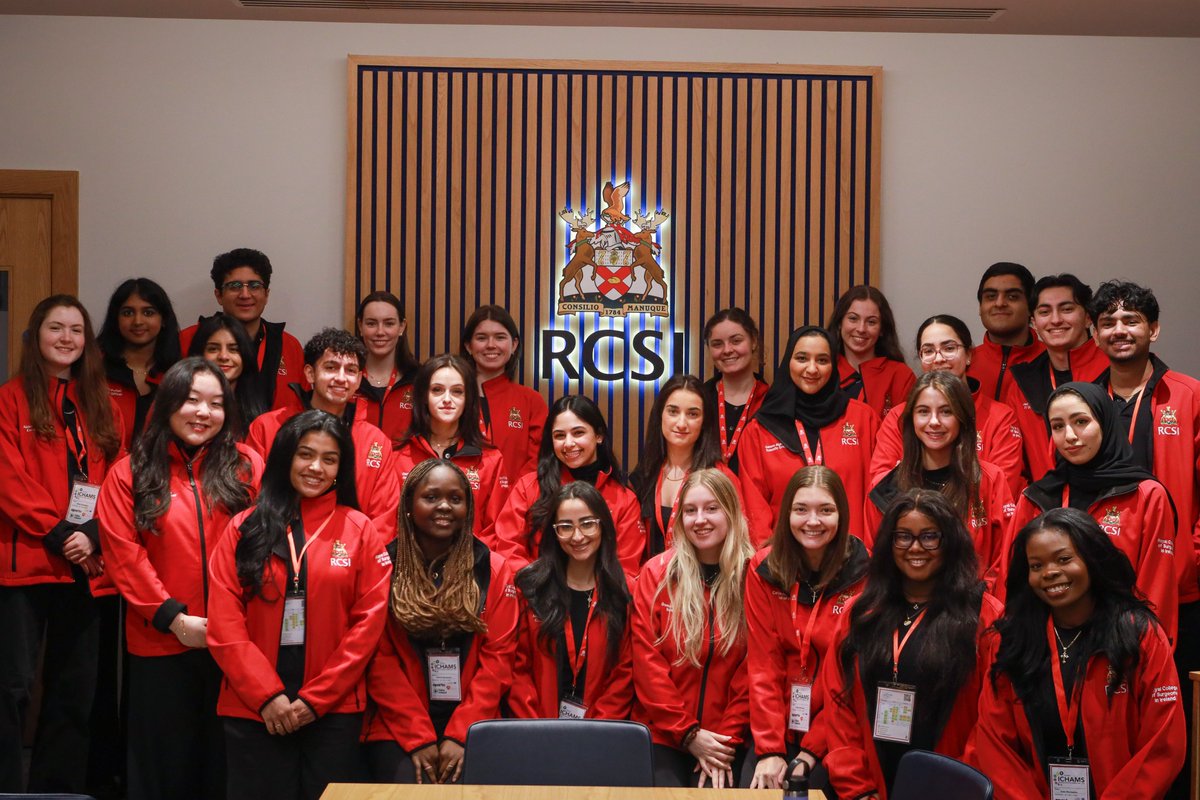 HUGE shoutout to all of the amazing committee for making this last year of <a href="/ichams_rcsi/">ICHAMS</a> conference planning a pleasure. We welcomed over 300 delegates from 30+ countries and raised €1470 for Breakthough Cancer Research.  Definitely a highlight of my SC1 year ❤️