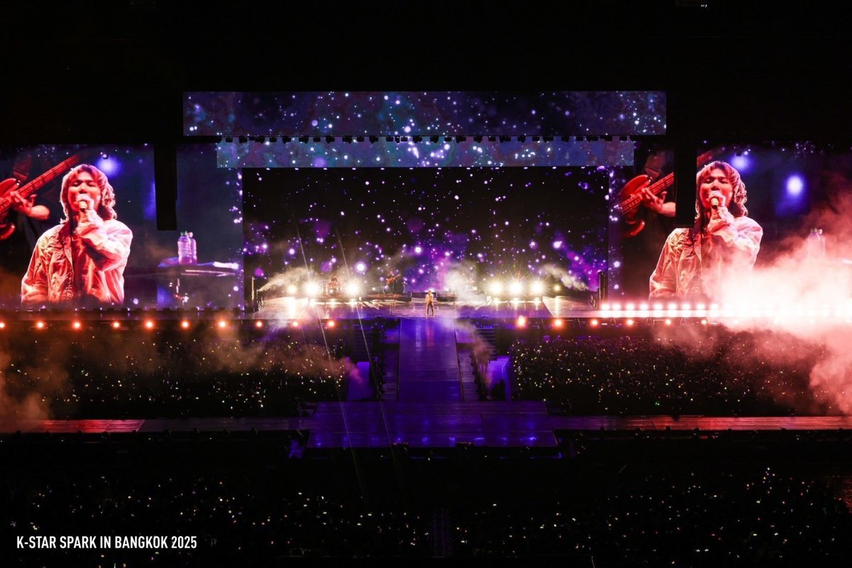 ภาพบรรยากาศในเวทีของ DAESUNG 🙌🏻 บอกเลยจัดเต็มมีทุกอินเนอร์!!ในงาน “k-star spark in bangkok 2025”💫

#KStarSparkConcert
#DPRIAN #BAMBAM #BamBam #뱀뱀 #DAESUNG #MINNIE #민니 #GIDLE #GDRAGON