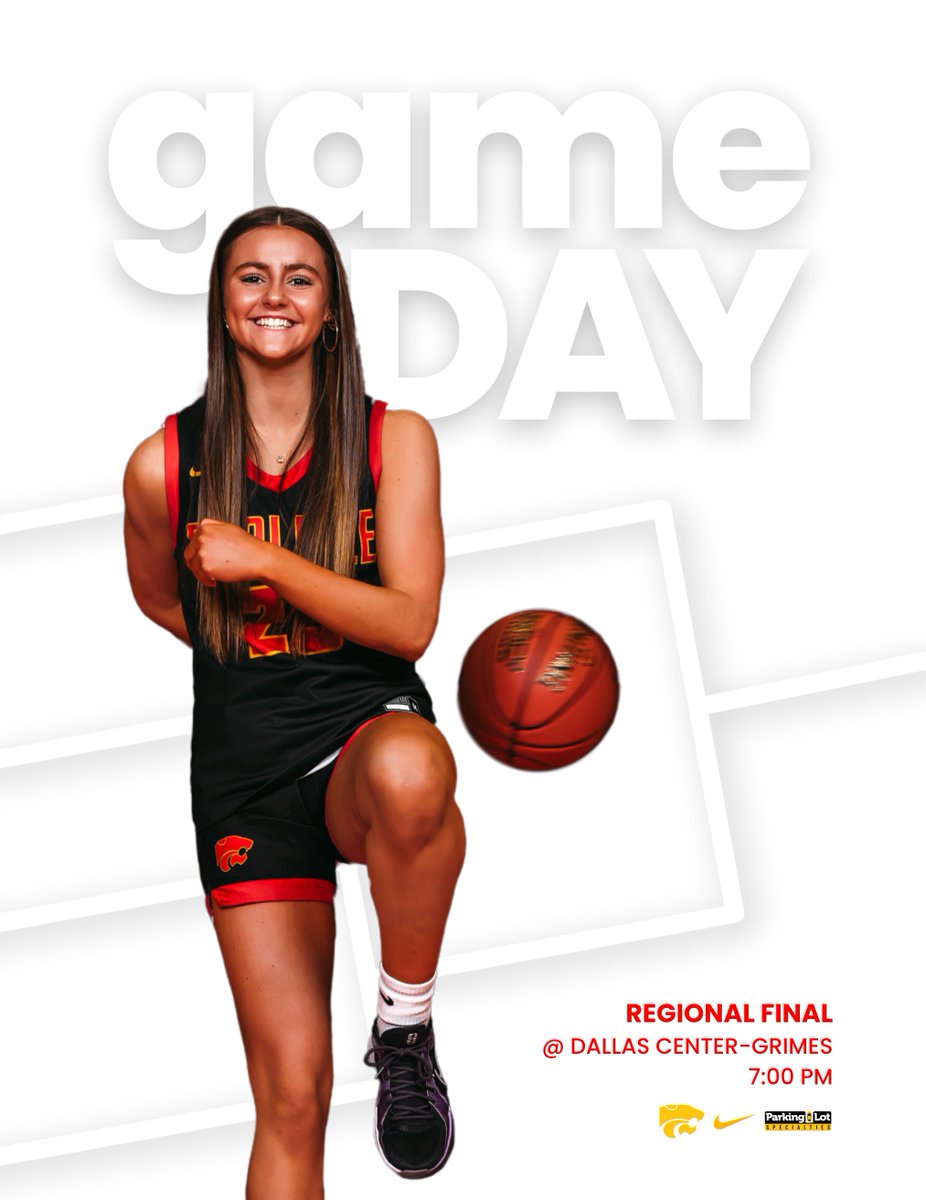 Big day. Girls travel to DCG to try to punch their ticket to state. Get there and do your part to support them Wildcats! 
Tix: tickets.gobound.com/tickets/events…
Stream: youtube.com/@DCGActivities