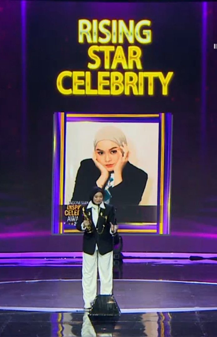 tiarasalsyaa's tweet photo. congratulations #SalmaSalsabil berhasil meraih penghargaan Rising Star Celebrity Awards 2025✨️ https://t.co/uhaAwNQKPM