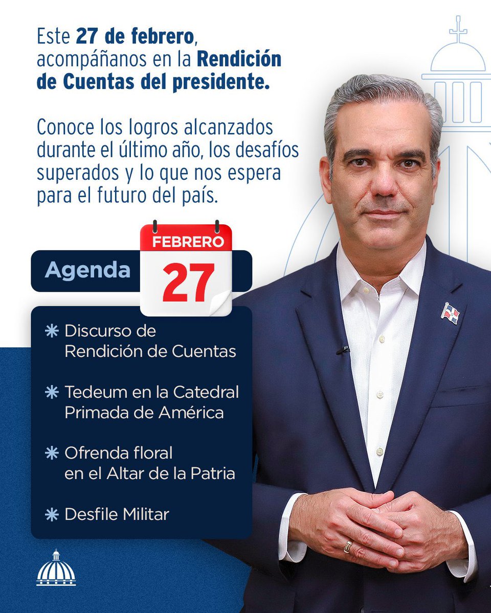 LUIS ABINADER 🇩🇴 (@abinader24rd) on Twitter photo ¡Un año de avances y un futuro de oportunidades!
✍🏻 <a href="/luisabinader/">Luis Abinader</a> 🇩🇴 ¡Un año de avances y un futuro de oportunidades!
✍🏻 <a href="/luisabinader/">Luis Abinader</a> 🇩🇴