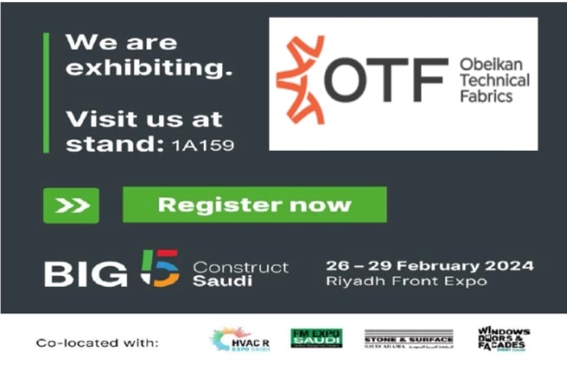 ObeikanL's tweet photo. We are cordially inviting you to visit our booth at Big 5 Construct Saudi 2025 in Riyadh Front Exhibition &amp; Conference Center, Riyadh, Kingdom of Saudi Arabia.
Hall : 4
Stand No.: A71
Looking forward to meet you for current and future business opportunities. https://t.co/qhCUb7JlII