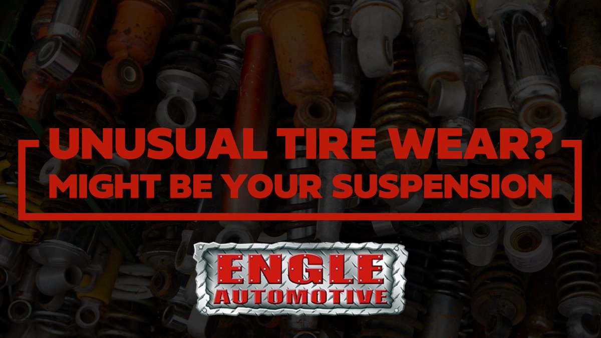 EngleAuto's tweet image. Unusual tire wear can be caused by a bad suspension, let us take a look!  

808 N DENVER AVE | LOVELAND
(970) 635-9760