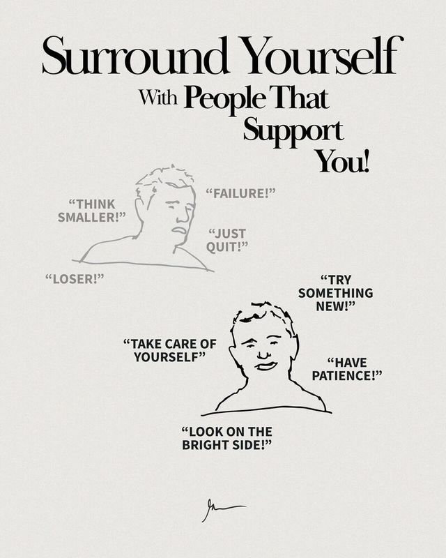 .<a href="/garyvee/">Gary Vaynerchuk</a> never misses when it comes to personal development. 

We are not an island. If you want to feel and do your best, you have to find your community. Support with accountability is everything.

#Support #Accountability #Community