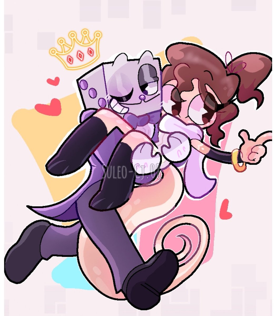 _ameli0n's tweet image. dibujitos q me han regalado de mi selfship con King Dice ay los amo q bellos 🥺❤️
El primero es de un AT q hice con @SuleoCJ y el segundo me lo regaló @Weasly395278 🥺❤️❤️❤️❤️❤️❤️

#cuphead #insert #cupheadselfship #kingdice