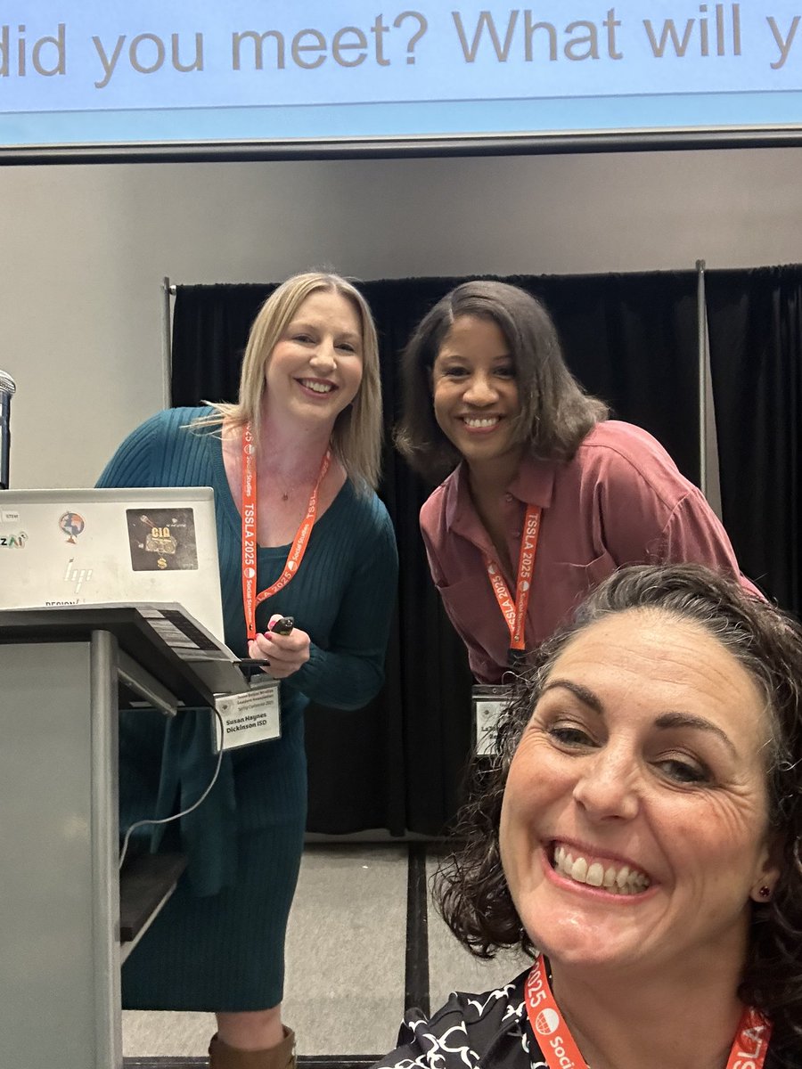 So excited to start the morning at the Texas Social Studies Leaders Association!!!! #TSSLA25