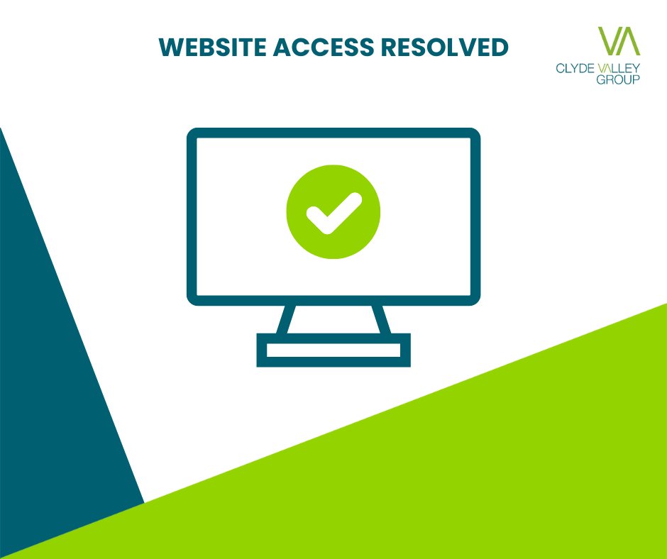 ✅𝗪𝗲𝗯𝘀𝗶𝘁𝗲 𝗔𝗰𝗰𝗲𝘀𝘀 𝗜𝘀𝘀𝘂𝗲 𝗥𝗲𝘀𝗼𝗹𝘃𝗲𝗱✅

The network issue affecting website access has now been resolved, and you should be able to access our site as normal.

Thanks for your patience, and sorry for any inconvenience caused! 🙌💻