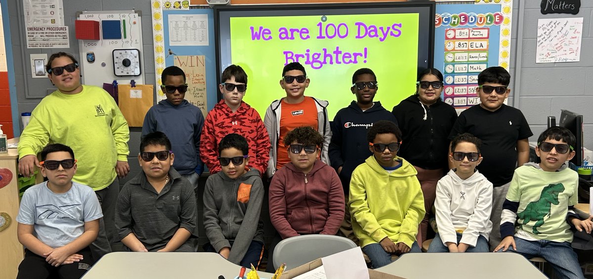 100 Days, Hip Hooray!

100 Fruit Loops, strung up tight,
We’re so bright, we need shades—what a sight!
100 days, we’ve learned a ton,
Mrs. Fenton’s class is number one!
#FES #NRCSDistrict