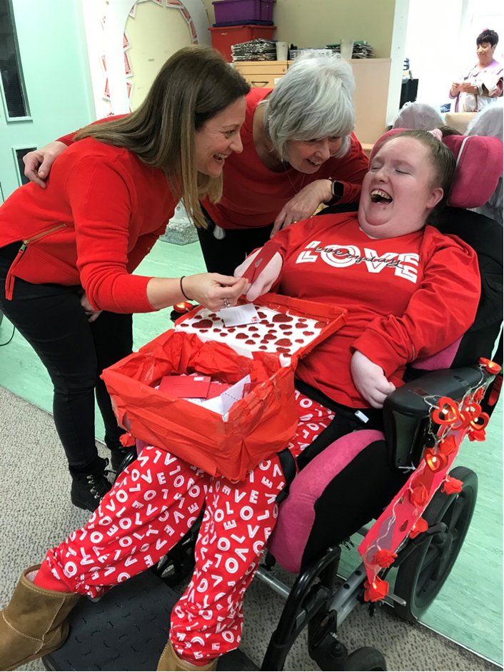 Emily sharing the love this Valentines Day