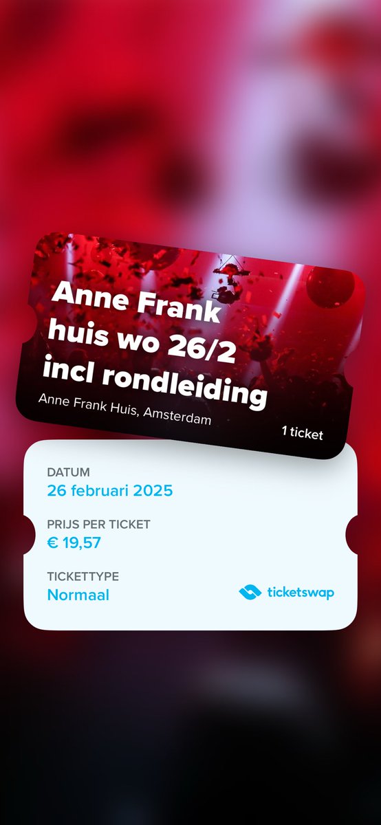 phae71's tweet photo. Iemand die morgen voor ons in de plaats naar het Anne Frankhuis kan? https://t.co/lj6MYLgJo3 https://t.co/QHibhubSEp