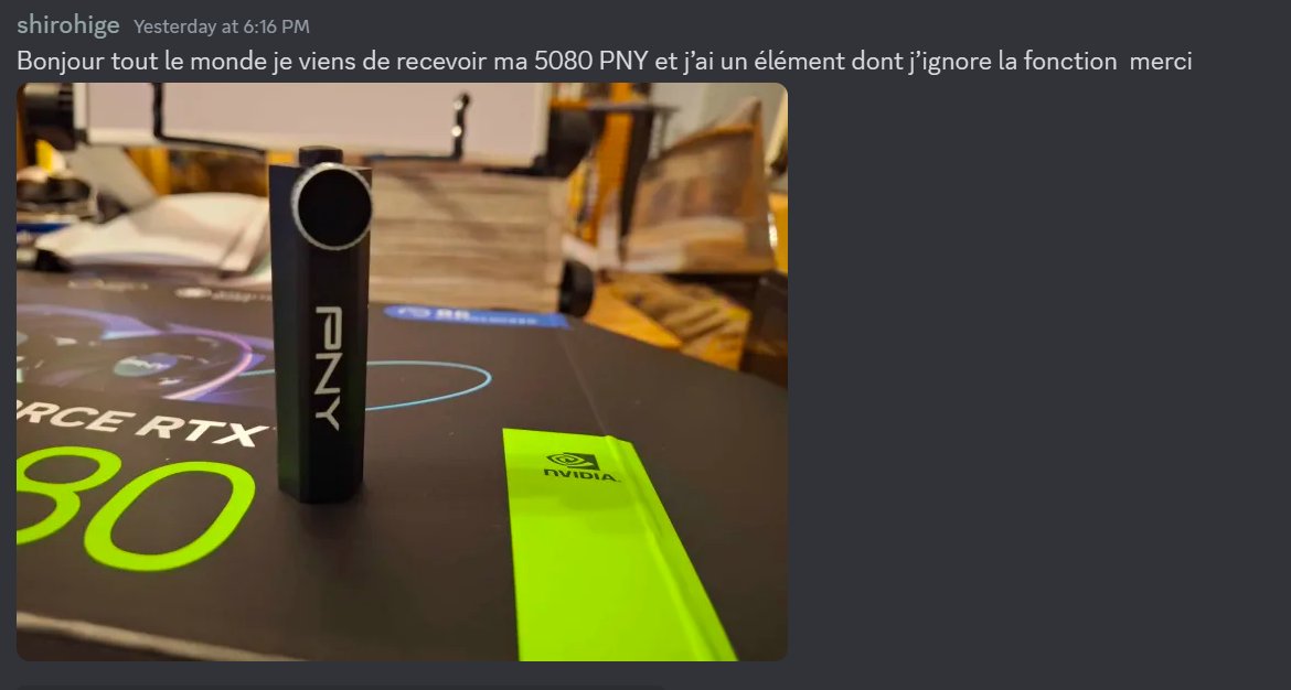 Blablarnold 🚩 Paris (@blablarnold) on Twitter photo Depuis cette pénurie ....
<a href="/pccomponentes/">PcComponentes</a> <a href="/amazon/">Amazon</a> ont pris une place particulière dans nos coeurs
Merci à <a href="/msifrance/">MSI France</a> et <a href="/PNYFrance/">PNY France</a> de lâcher des dingueries depuis 25 jours
Sans oublier les FE BANGER de <a href="/NVIDIAGeForceFR/">NVIDIA GeForce FR</a> quand les prix 🇫🇷 5090 s'envolent Depuis cette pénurie ....
<a href="/pccomponentes/">PcComponentes</a> <a href="/amazon/">Amazon</a> ont pris une place particulière dans nos coeurs
Merci à <a href="/msifrance/">MSI France</a> et <a href="/PNYFrance/">PNY France</a> de lâcher des dingueries depuis 25 jours
Sans oublier les FE BANGER de <a href="/NVIDIAGeForceFR/">NVIDIA GeForce FR</a> quand les prix 🇫🇷 5090 s'envolent