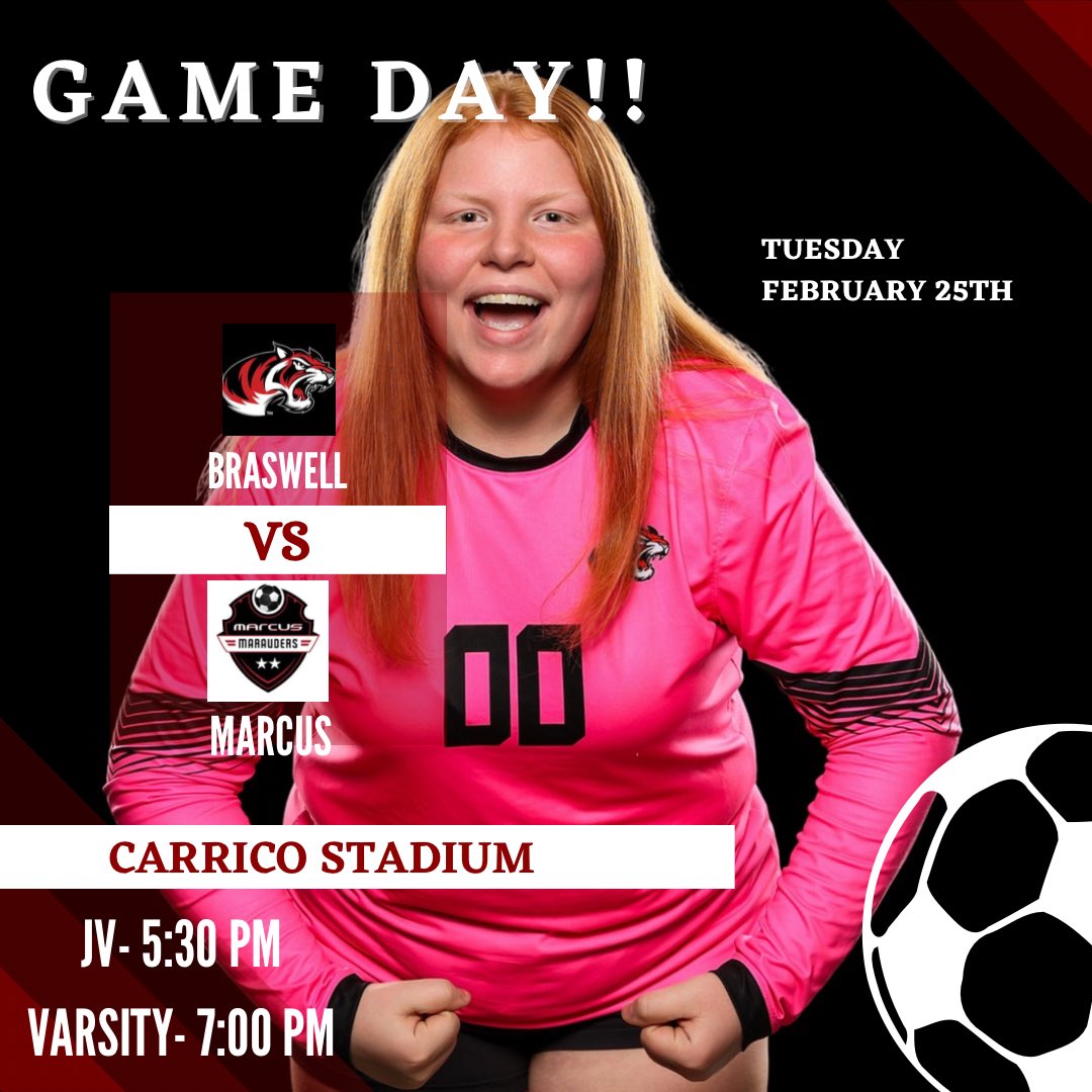 BraswellGSoccer's tweet photo. 🚨Game Day🚨
🎊Teacher Appreciation 🎊 https://t.co/MOTm5yAHQ3