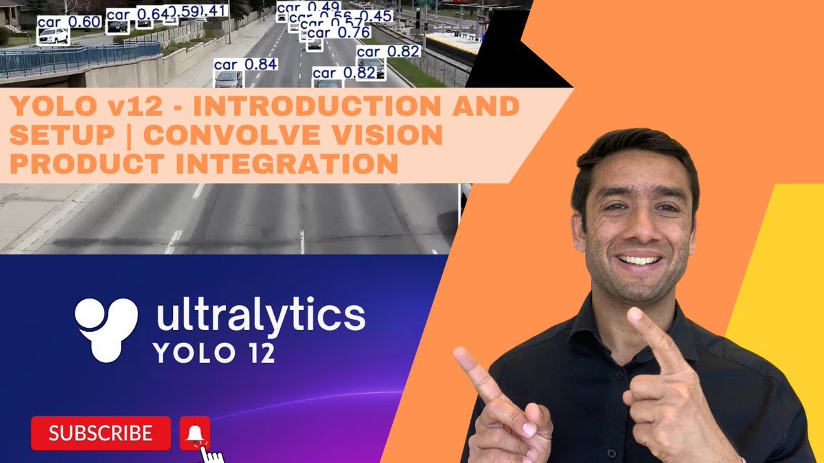YOLOv12: Next-Gen Object Detection Unveiled: Explore the latest YOLOv12 model with its attention-centric architecture for improved accuracy and speed.

Watch now: youtu.be/u_OAlC_6nYc

#YOLOv12 #ObjectDetection #ComputerVision #AI #DeepLearning #RealtimeAI #MachineLearning