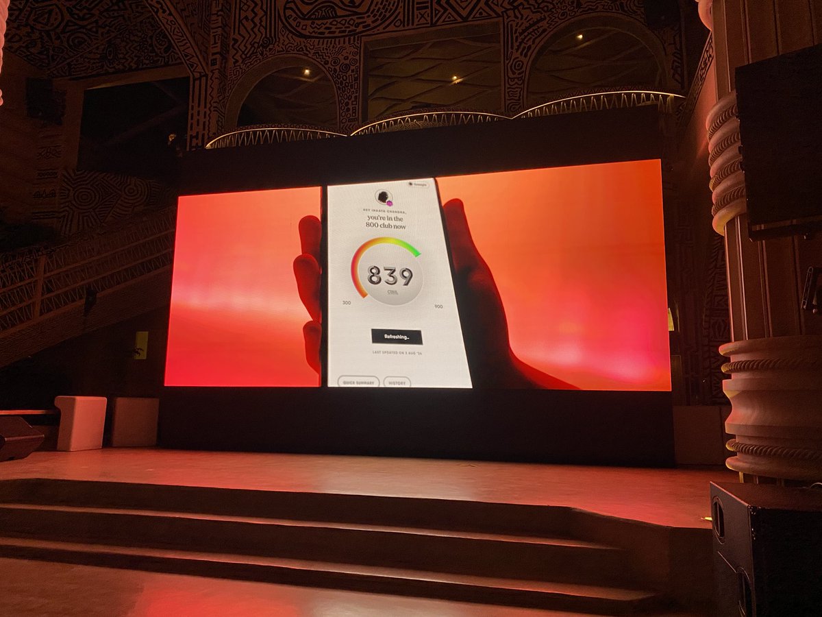iSiddharthRaman's tweet image. CRED pulled off a cool Apple-style event. What’s new? All in pics, in text sometime.
I was hoping for a card, that, I wish happens someday.