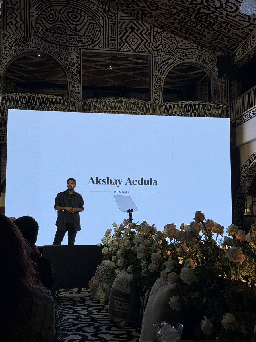 attended a physical event for a tech product launch for the first time.

pretty good show from cred team 💯