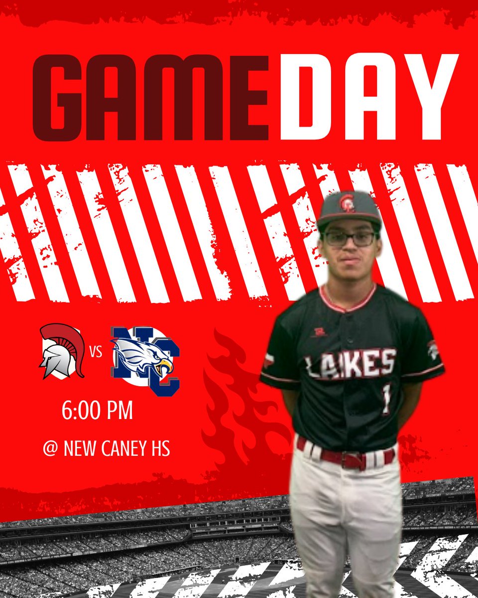 🏟️ Game #4
⏲️ Time: 6:00 PM 
📍  @ New Caney HS
<a href="/lakes_athletics/">Cypress Lakes Athletics</a>
#WAWG