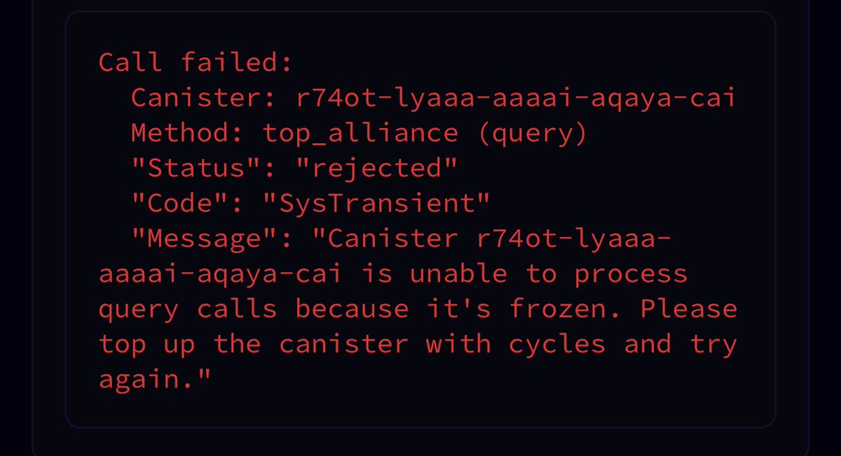 We are aware of the current issue of $BONE canister running out of cycles and the dev is currently looking at what could be wrong because the platform is built in a way to automatically refuel its cycles by itself. 

We employ everyone to stay calm as this won't take much time