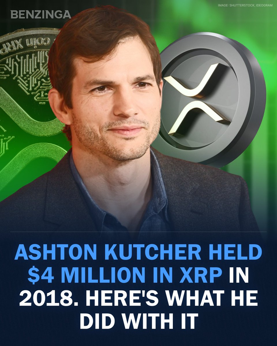 Already in 2018, $XRP had a prominent advocate: actor Ashton Kutcher. What  Happened: In 2018, Hollywood actor Ashton Kutcher introduced XRP to  mainstream audiences by donating $4 million worth of XRP through