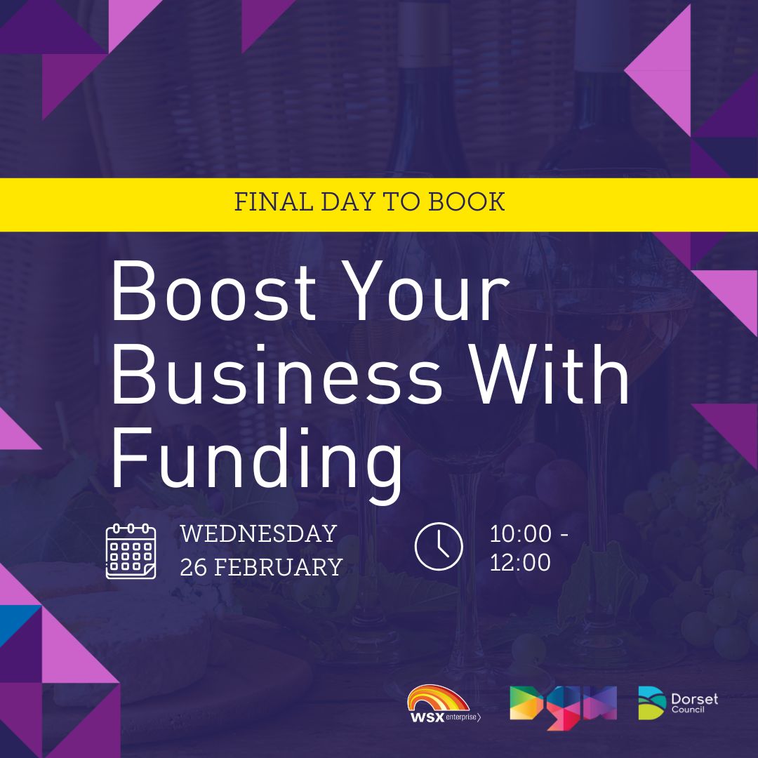 Are you looking to boost your business with funding?

During our upcoming funding workshop, we will provide all the information you need to secure funding for your business.

Ready to learn more? Book your spot on tomorrow’s live webinar here: eventbrite.com/e/120439832079…