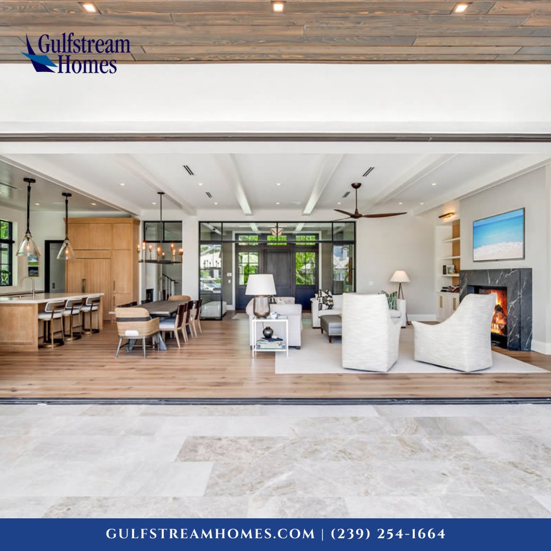 GulfstreamHomes's tweet photo. What's your favorite thing about open-concept living? #gulfstreamhomes #openconcept #lanai #kitchen https://t.co/acwxeaP7la