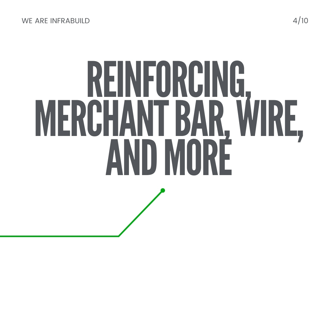 InfraBuild_Aust's tweet photo. From scrap to steel, we manufacture and supply long steel products across Australia. Reinforcing bar, mesh, tubular sections, merchant bar, and wire products—made for construction and industry.
Swipe through to see what we do. ➡️
#weareinfrabuild #steel #longsteel https://t.co/hWWzl5omzG