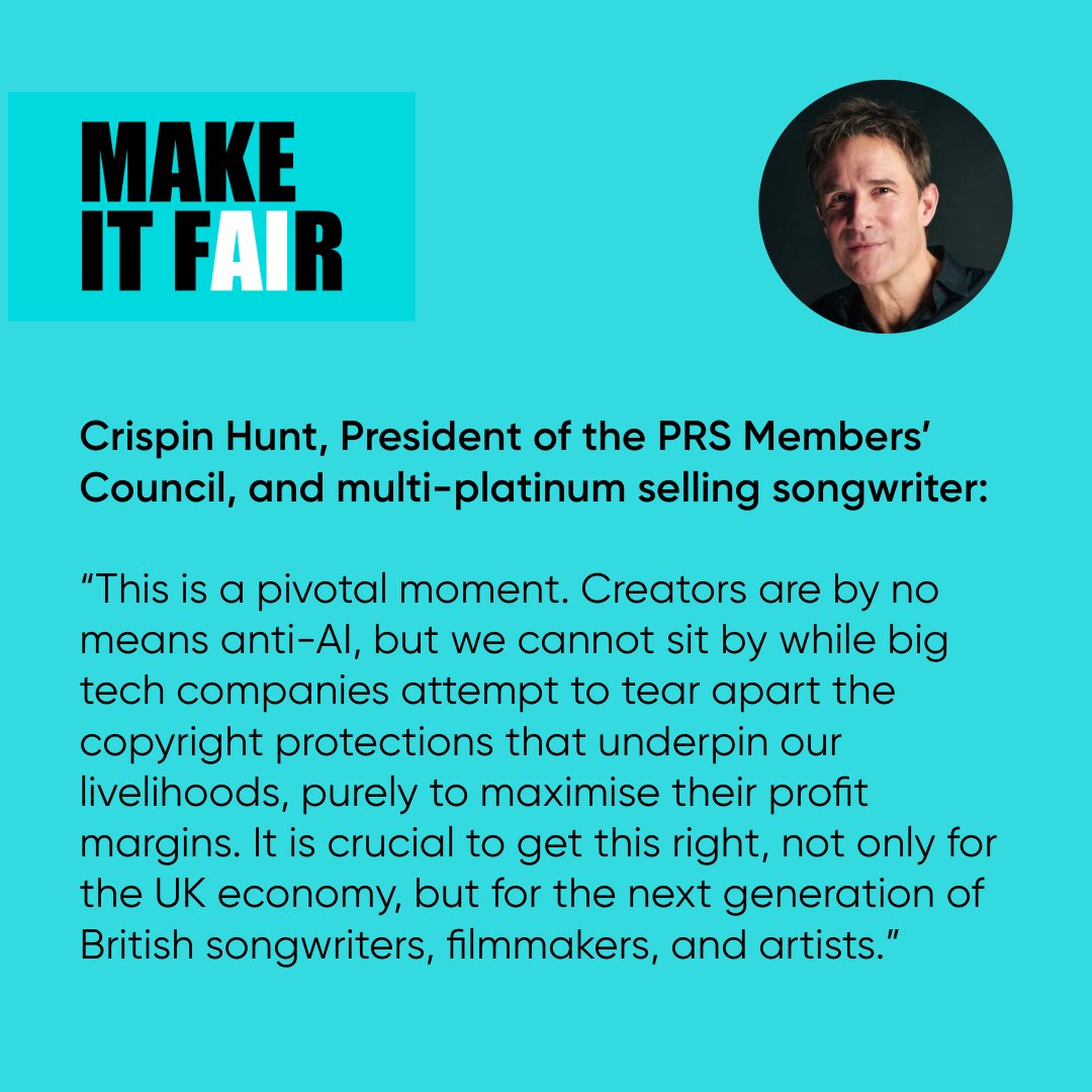 PRS for Music tweet media