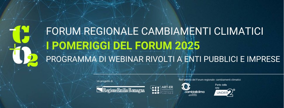 Governo del territorio e impatti su salute e benessere, partecipa al webinar Urban Health organizzato nell'ambito del Forum Cambiamenti Climatici della Regione Emilia-Romagna, in collaborazione con <a href="/Arter_ER/">ART-ER</a>, il #27febbraio2025 👉regioneer.it/kk884w7o