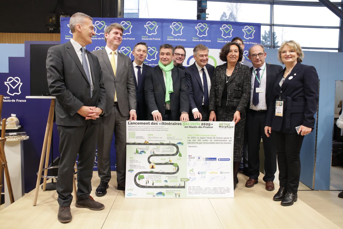 <a href="/Lesne_MS/">Marie-Sophie Lesne</a> <a href="/FredericMotte/">Frédéric Motte 🇫🇷 🇨🇦🇪🇺🇺🇦👨‍🏭🌳🍺</a> <a href="/GRDF/">GRDF</a> 📣 Dans le cadre de « Métha’Morphose »,  l’année 2025 sera marquée par de nombreux événements #rev3 autour de la méthanisation !

✅ Un enjeu majeur pour la transformation écologique et économique des #hautsdefrance. 

📲 Notre article 👉 ow.ly/5AFv50V5WBq