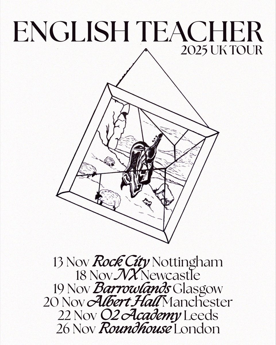 New 2025 shows. Our mailing list will get first access to tickets. Presale starts 10am Wednesday 26 Feb / General Sale from 10am Friday 28 February x

Sign up here: englishteacher.lnk.to/signup