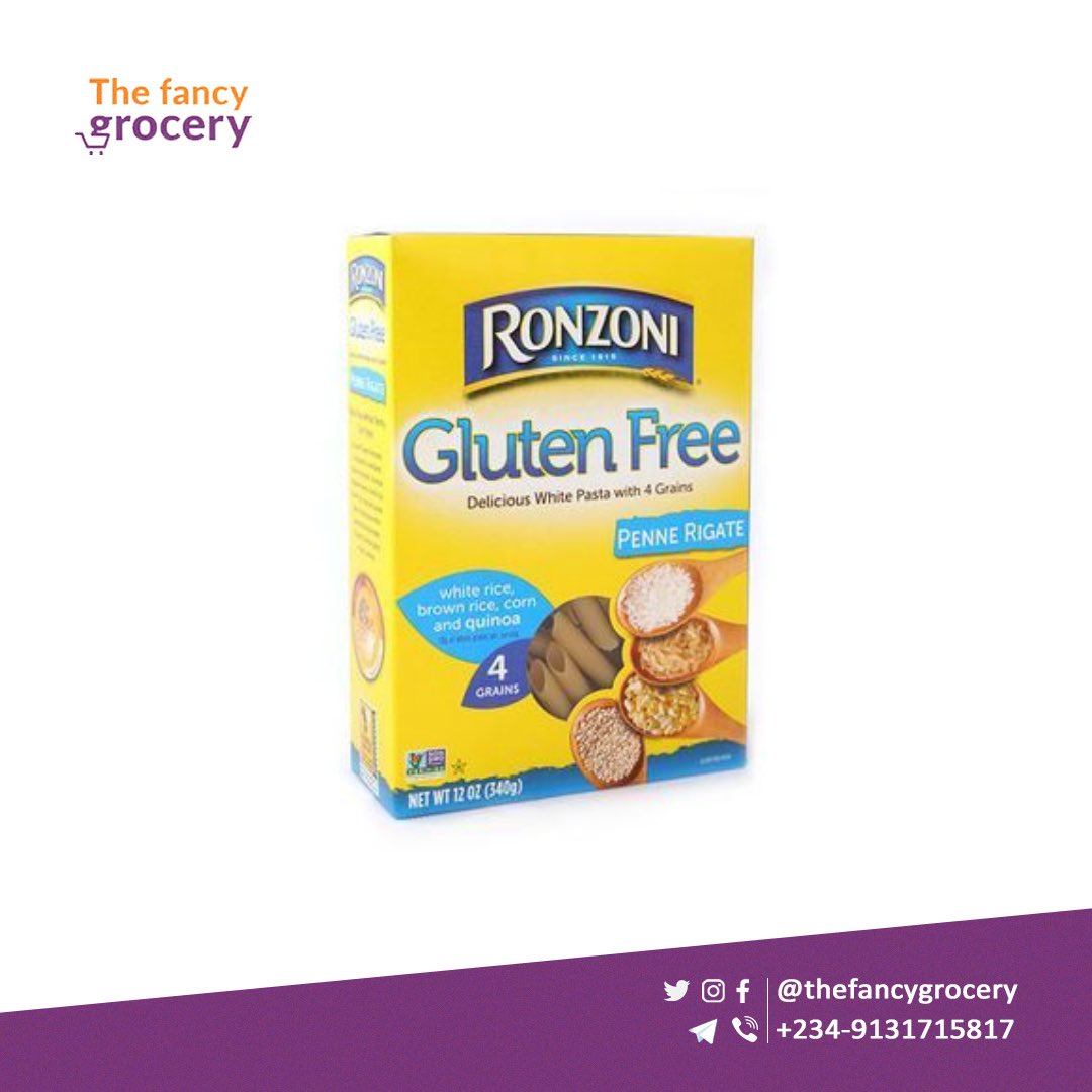 thefancygrocery's tweet photo. @_DammyB_ @folastag @BusinessGrasp @retweets_9ja @pagesbydammy @pamilerin @iamUncleMark @UnclebeeOla @TheAjibolaGrey @biz_protweets @yay_tunes @VendorsSpot @Fayokunmii @Hybrid_Ola For those following a gluten-free diet, gluten-free spaghetti &amp; penne are back in stock. DM to order or click the link in bio to get yours. https://t.co/x1PKhJX8IS