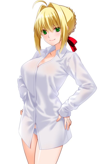 Yシャツ装備ネロ様!

#FGO 