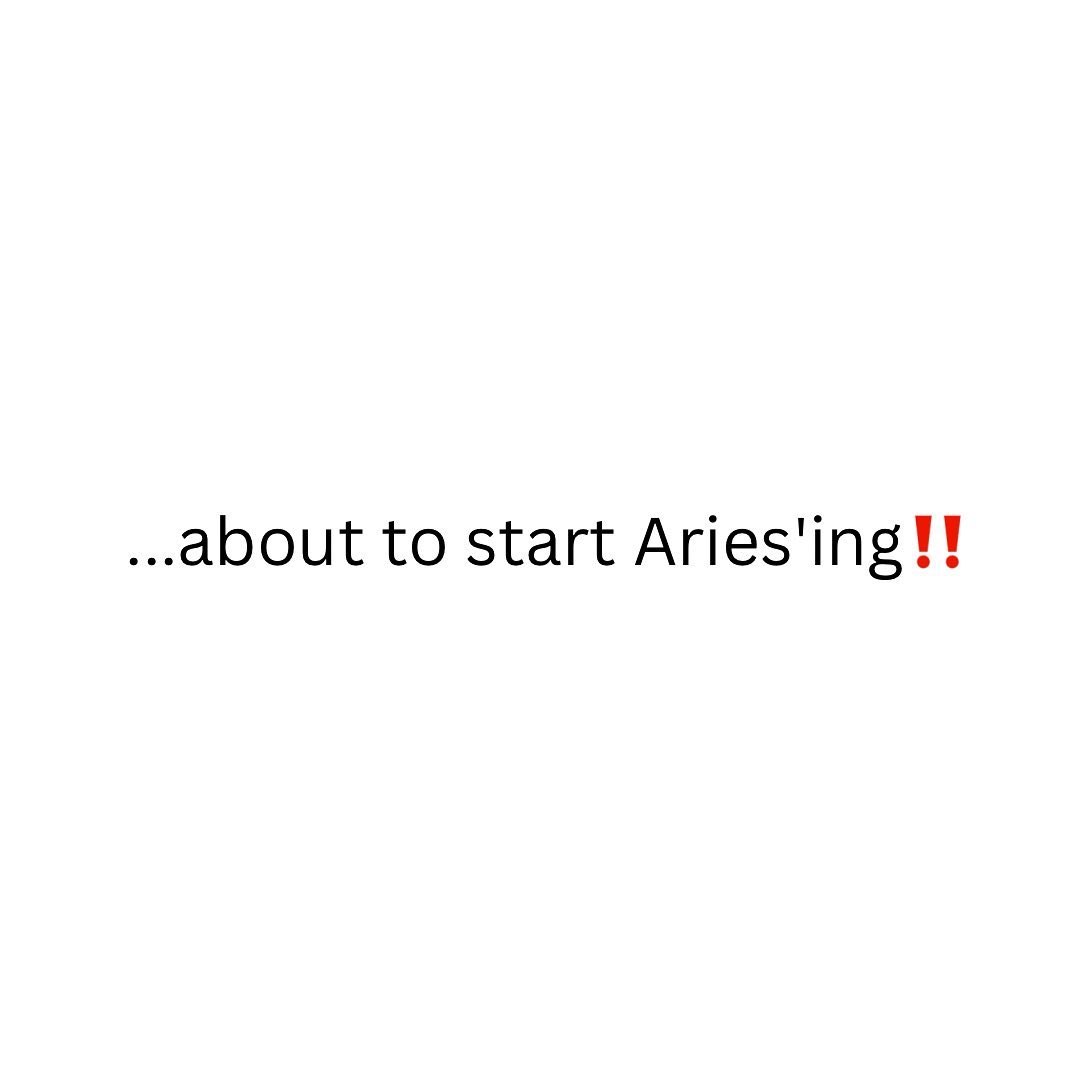 ariesalwayss's tweet image. aries be like: