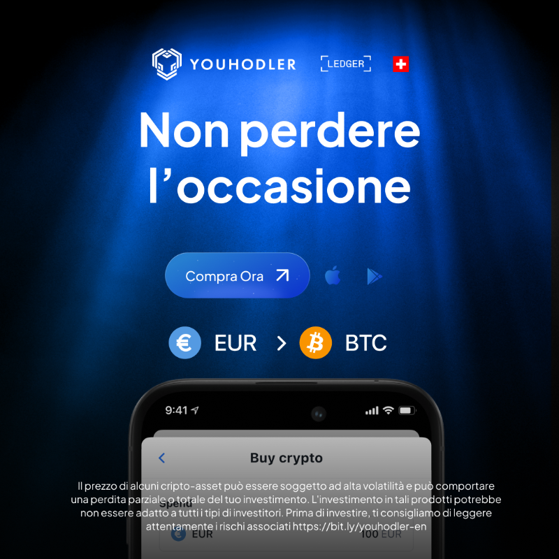 IYouhodler's tweet photo. Il momento è ORA! $BTC