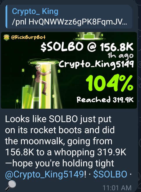 Crypto_King5149's tweet photo. Gamble well 104 on $SOLBO
#CA 
https://t.co/aTQmEufCkL https://t.co/vatwZHQaC8