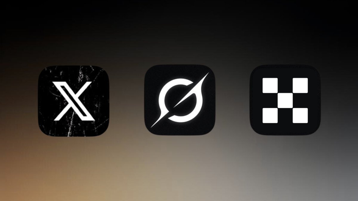 okx's tweet photo. The three most important apps today. https://t.co/csBxhTVC59