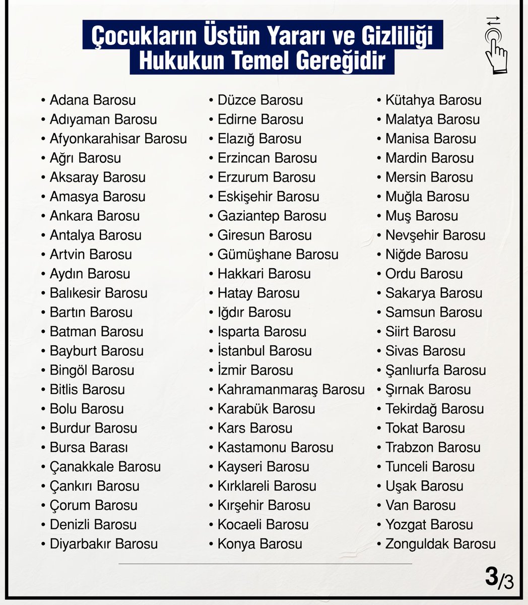 istbarosu's tweet photo. Çocukların Üstün Yararı ve Gizliliği Hukukun Temel Gereğidir 

Çocuk adalet sistemi, uluslararası sözleşmeler ve hukuk ilkeleri çerçevesinde, çocukların korunması ve adaletin sağlanması amacıyla geliştirilmiştir. Suça sürüklenen çocuklar ile mağdur çocuklar, çocuk adalet sistemi içerisinde bütüncül bir yaklaşımla ele alınmak zorundadır. 

Çocukların, suç isnadı nedeniyle toplum nezdinde teşhir edilmesi, bireysel kimliklerinin ifşa edilmesi ve medya aracılığıyla sosyal linç kampanyalarına maruz bırakılması açıkça hukuka aykırıdır. Suçun niteliği ne olursa olsun, çocukların adil yargılanma hakkı, suçsuz sayılma hakkı ve özel hayatın gizliliği ilkeleri ihlal edilmemelidir. Türkiye Cumhuriyeti'nin taraf olduğu Birleşmiş Milletler Çocuk Haklarına Dair Sözleşme ve ulusal mevzuat, Çocuk Koruma Kanunu, çocukların kimliklerinin her koşulda gizli tutulmasını ve üstün yararlarının gözetilmesini zorunlu kılmaktadır. Zira, çocuklar arasında ayrım yapılmaksızın, her çocuğun korunması temel bir yükümlülüktür. Çocukların kimliklerinin ifşa edilmesi, çocukların ikinci kez mağdur edilmesine de sebebiyet vermektedir. Bu nedenle, Mağdur ve Suça sürüklenen çocuk ayrımı yapılmaksızın yargılama aşamasına dahil olan her çocuğun gizliliğinin gözetilmesi gerekmektedir. 

Son dönemde kamuoyunda, suça sürüklenen çocukların yetişkinler gibi yargılanmasına yönelik taleplerin arttığını görmekteyiz. Bu tür talepler, sadece suça sürüklenen çocukları değil, toplumdaki tüm çocukları olumsuz etkileme riski taşımaktadır. Kendisine bir suç isnadında bulunulan çocuklardan "suça sürüklenen çocuk" olarak bahsedilmesi, bilinçli bir ilerlemenin sonucudur. 

Bir suç isnadı sebebiyle soruşturulan ya da yargılanan suça sürüklenen çocuklar hakkında yürütülen klasik ceza usulünün olumsuz etkilerinden kaçınmak için, Çocuk Ceza Adaletinde usulün ayrılması anlamına gelen diversiyon, onarıcı adaletin bir parçasıdır. Unutulmamalıdır ki, çocuk haklarının zedelenmesine yönelik her girişim, çocukların haklarını ciddi şekilde tehlikeye atmaktadır. Hem Çocuk Haklarına Dair Sözleşme gereği hem de çocukların psikolojik yapıları; gelişim döneminde olmaları dikkate alındığında yetişkinlerle aynı hukuki çerçevede değerlendirilmesi kabul edilemez. Çocukların her koşulda uluslararası ve ulusal mevzuatlar gereği temel hakları korunmalı; mahremiyetleri gözetilmelidir. 

Bu bağlamda, Çocuk adalet sisteminin temel ilkesi olan ve Anayasanın 41. maddesinde de yer alan “çocuğun üstün yararı" gözetilerek; çocukların korunmasına yönelik önleyici mekanizmaların geliştirilmesi, çocukların topluma yeniden kazandırılmasına yönelik bütüncül çocuk koruma politikalarının oluşturulması, suça sürüklenen çocuklar için yapılacak müdahalenin çocuğun topluma kazandırılması ve onarımı esasları ile güçlendirilmiş hukuki düzenlemeler ve uygulamalar çerçevesinde yapılması; ilgili kamu makamlarının sorumluluğu üstlenmesi ve bu sorumluluğu yerine getirirken her türlü ayrımdan uzak durması büyük önem taşımaktadır. Bu nedenle, her koşulda çocuğun üstün yararını gözetmeye ve çocuk haklarını savunmaya kararlılıkla devam edeceğimizi bir kez daha vurgulamak isteriz.