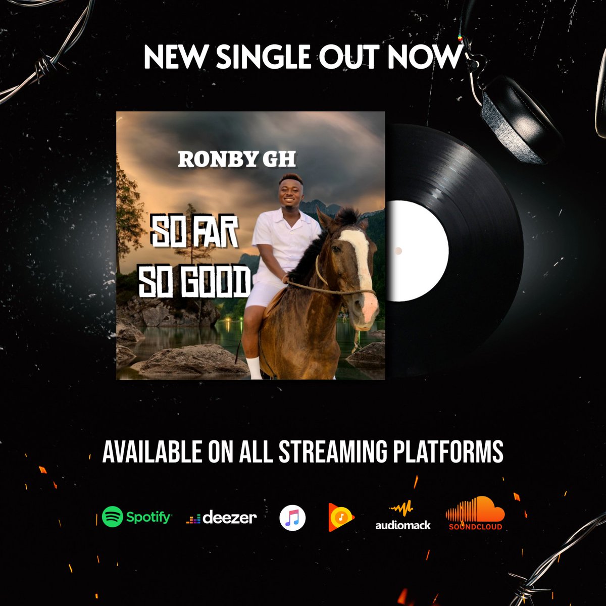 ronby_gh's tweet photo. Listen to Ronby GH - So Far So Good (Produced by Mr. Loyalty)
On Apple Music, YouTube Music, Spotify &amp; Deezer
https://t.co/BqKOA6slOV

on #SoundCloud
https://t.co/VHSUeNq8Nd

On #Audiomack
https://t.co/dPQalmC5uW

On #Youtube
https://t.co/pUmw1t56Q8 https://t.co/brYGJJpRW2