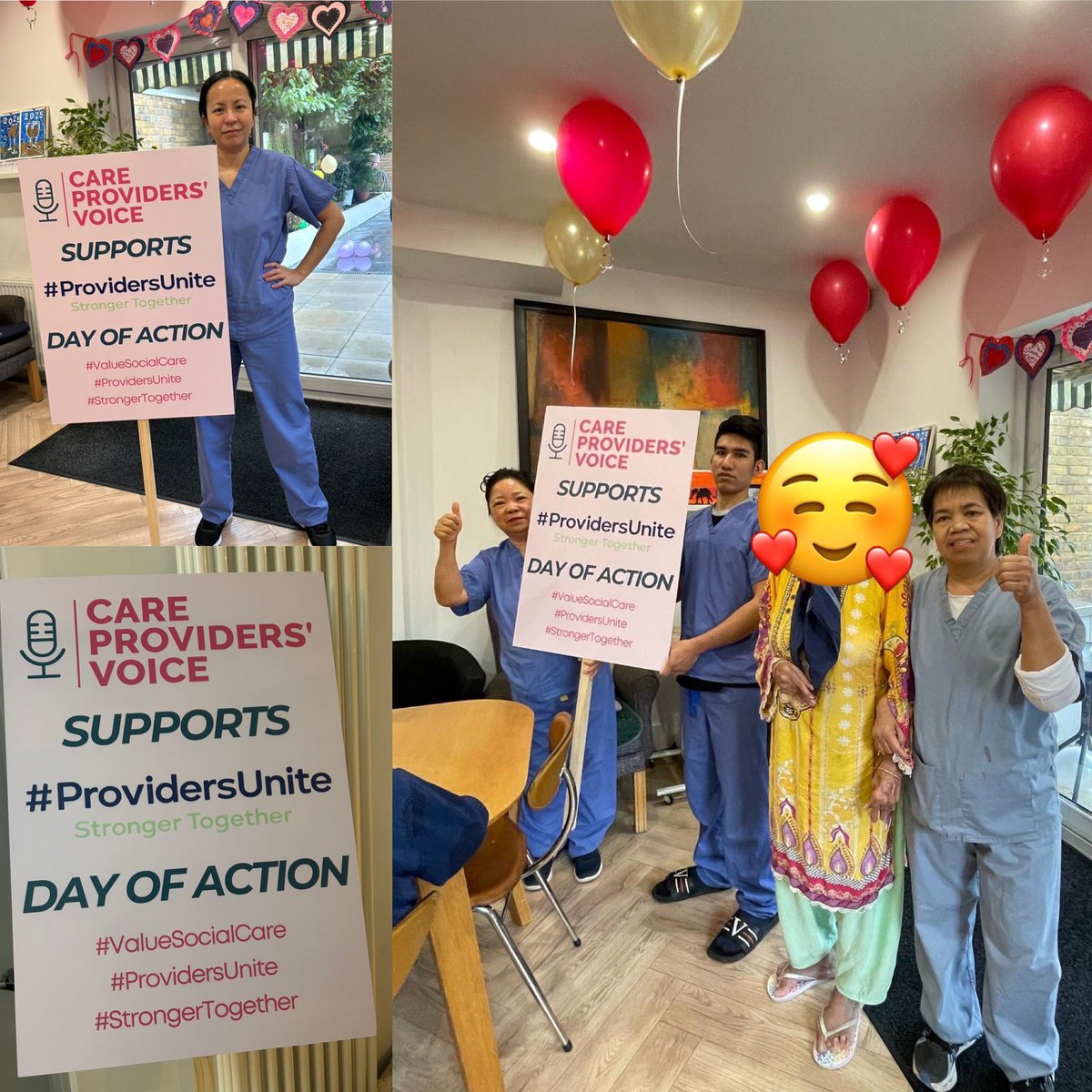 #ProvidersUnite #DayofAction
#ValueSocialCare #CareProvidersVoice