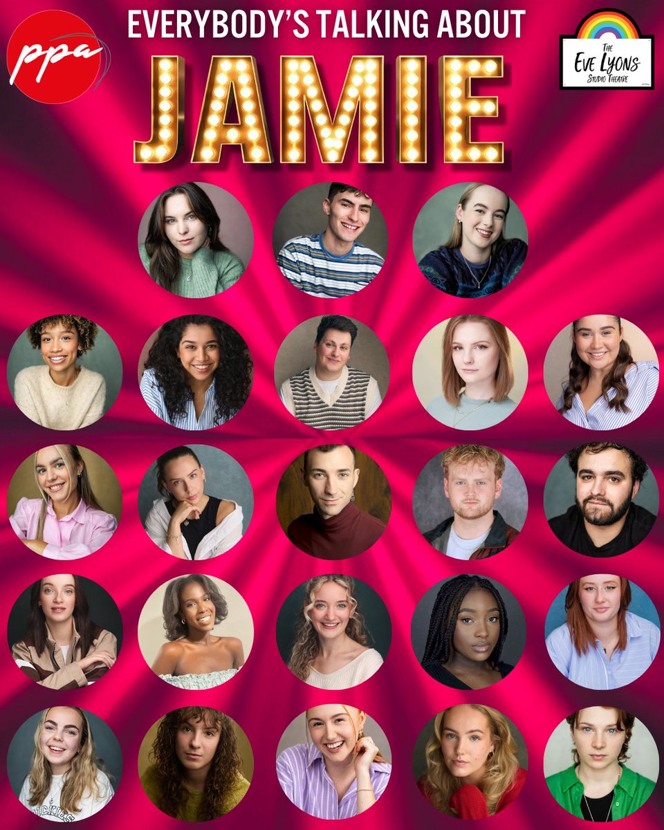 PPAcademyUK's tweet photo. PRESENTING OUR AMAZING EVERYBODY'S TALKING ABOUT JAMIE CAST💋👠

We open THIS WEEK!⚡️Head to the link in our bio to grab your tickets TODAY!🎟️

📆Thursday 27th Feb - Sunday 2nd March 2025

#ppa #musical #3rdyear #performing #acting #agentshowcase #theatre #musicaltheatre #jamie https://t.co/LTKPqKZiSC