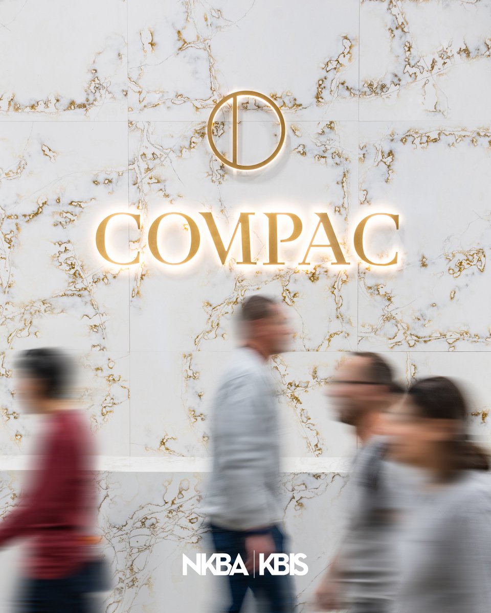 COMPACsurfaces's tweet image. COMPAC is now at @KBIS 2025!

We are at Las Vegas Convention Center, presenting:
✨Obsidiana™ by COMPAC® – Pro zero (0% RSC) made with recycled glass
❄The Ice of Genesis™ by @Arik_Levy
🔹The Unique™ Collection by #QuartzCOMPAC

📍North Hall, Booth N2639. Come visit! #KBIS2025