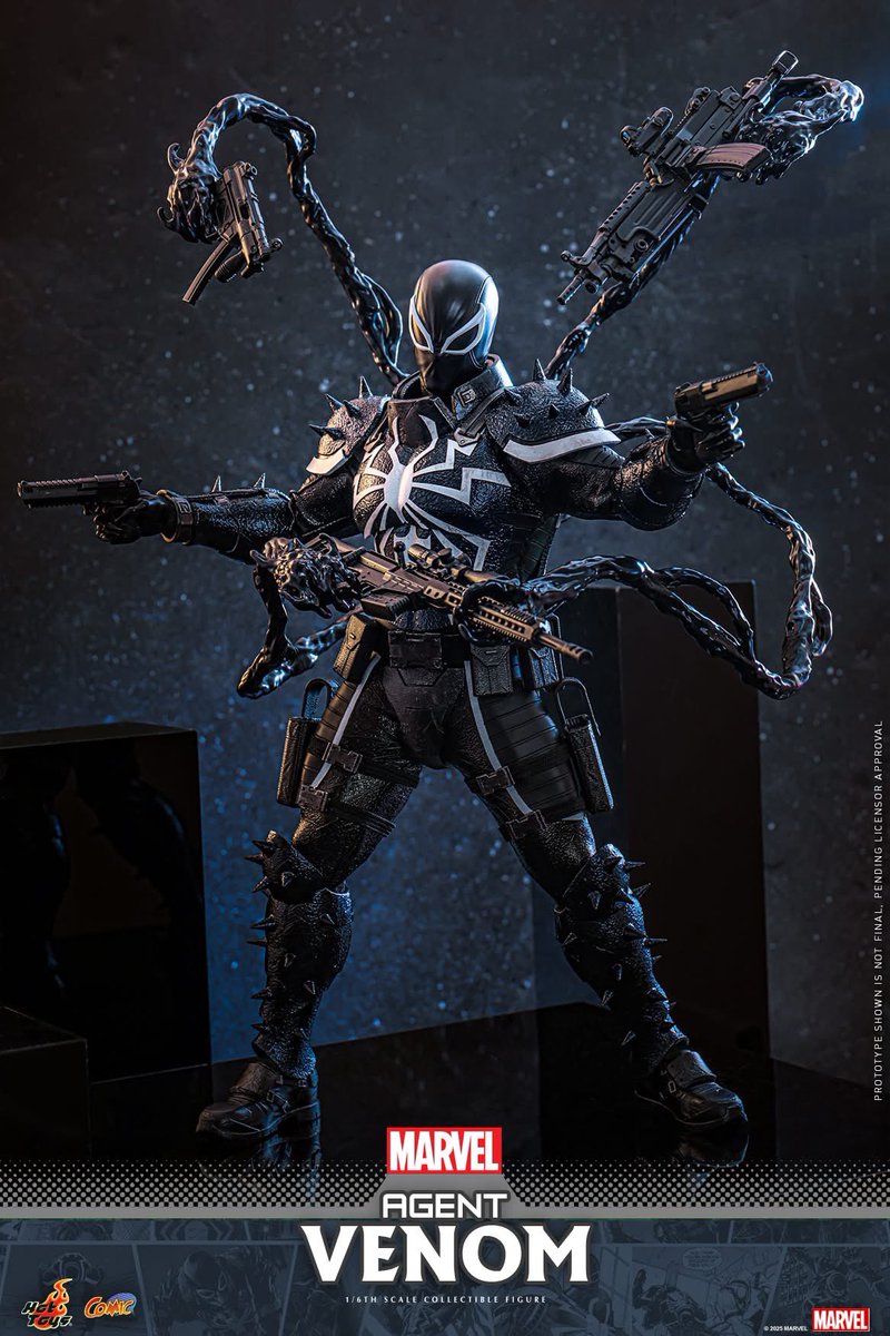 6thscale_KaWu's tweet image. 【Marvel Comics 1/6th scale Agent Venom Collectible Figure】

New announcement!

Part 3

#MarvelComics #AgentVenom #MarvelStudios #HotToysCollectibles #SixthScale