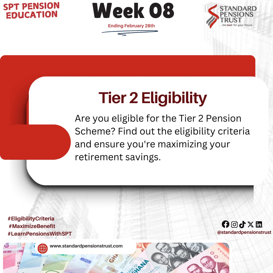 standardpension's tweet photo. #Eligiblecriteria #Maximizebenefits
#LearnPensionsWithSPT #RetirementSavings
#SecureFuture#InvestInYourFuture
#RetirementGoals #planfortomorrowtoday #thebestforyourfuture https://t.co/qFB8bDnW4P