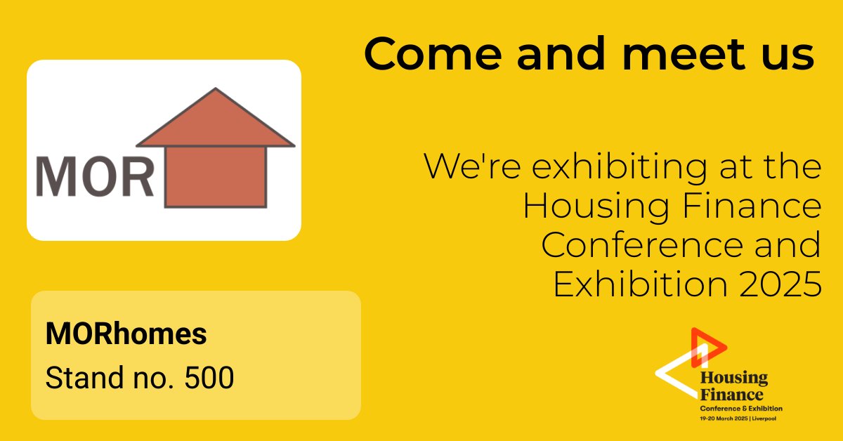 We are happy to announce that we are exhibiting at the Housing Finance Conference Exhibition 19 - 20 March 2025 . Come meet us at the Housing Finance conference on Stand no. 500. We look forward to seeing you there!
lnkd.in/dXv2WHYu