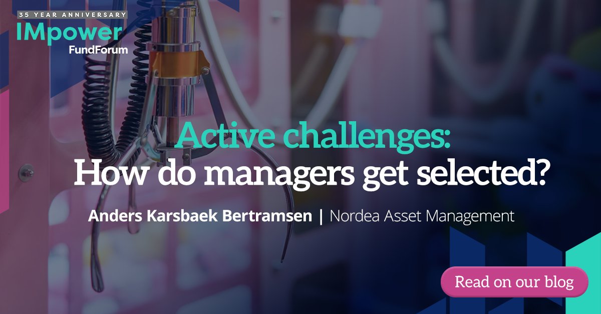 #Activemanagers have more to deliver than ever before!

With #passiveproducts and fee pressures rising, the #assetmanagement industry is becoming a more challenging landscape.

Learn how to address these challenges in this article! spr.ly/6016LOKH2

#IMpower #FundForum