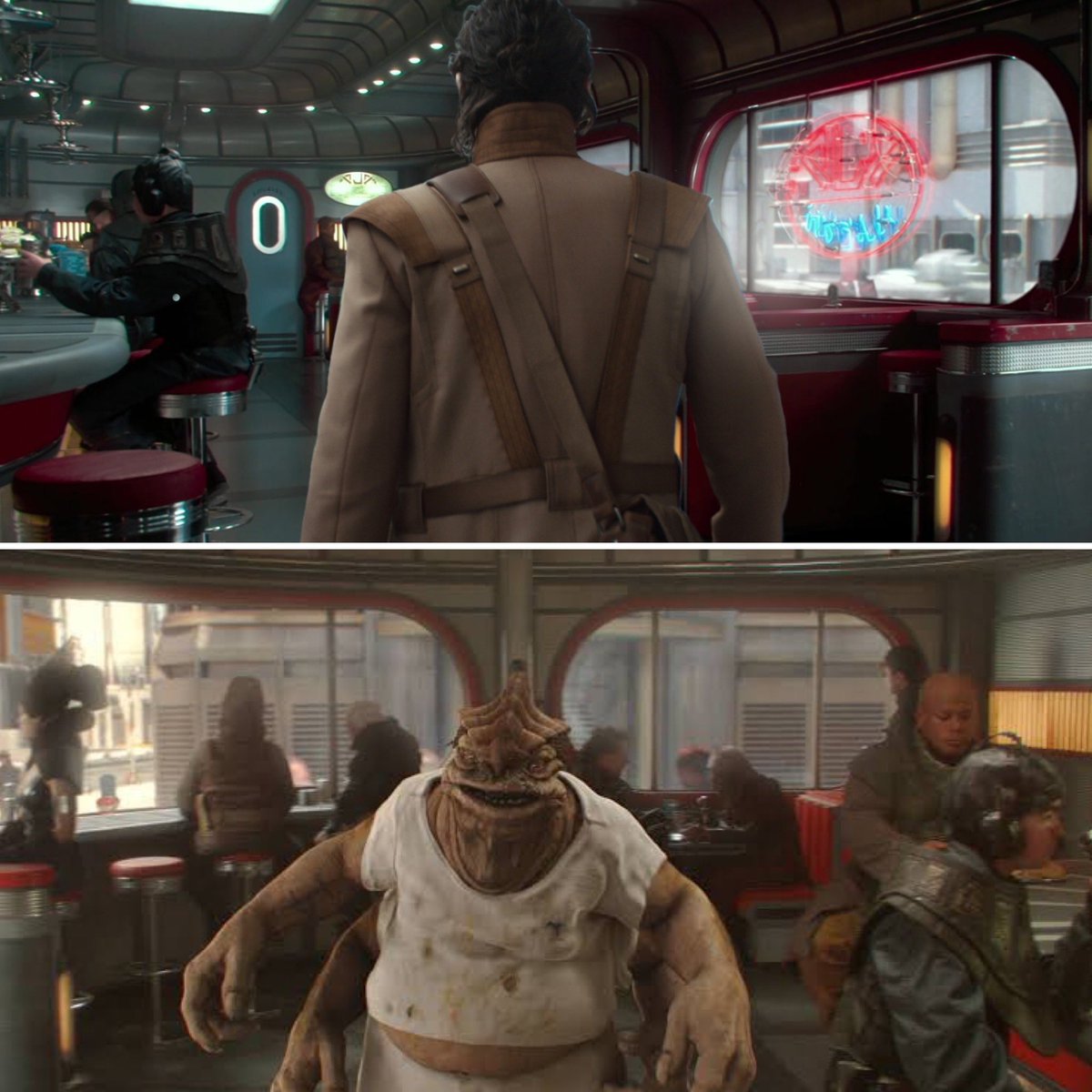 We’re heading back to Dex’s Diner in #StarWars #Andor Season 2