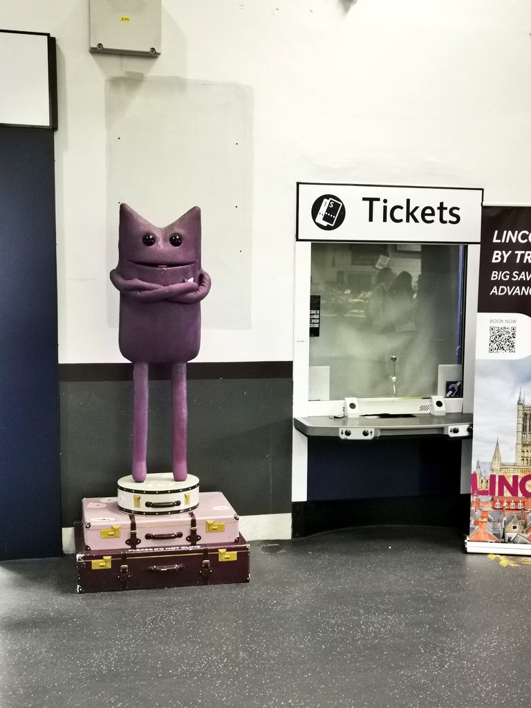 You have to hand it to the UK rail network's commitment to ensuring your journey is terrible - ticket offices that are never open, trains frequently cancelled and now a sleep paralysis demon staring at you with its cold, dead unblinking eyes