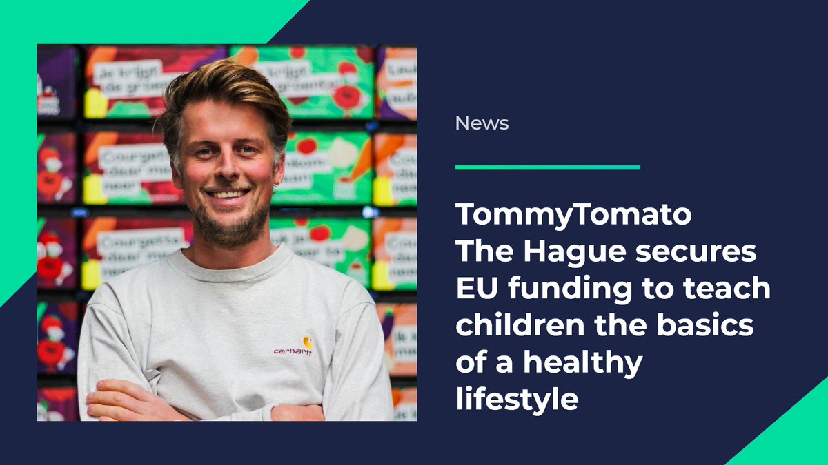 Another impactful business in #TheHague secures EU funding! 🍅🥦 

The European Union has awarded a grant to <a href="/TommyTomatoNLD/">TommyTomato</a>. TommyTomato teaches children the basics for a healthy lifestyle: eating vegetables.
 
tommytomato.nl/blog/tommytoma…

#doinggoodanddoingbusiness #ImpactCity
