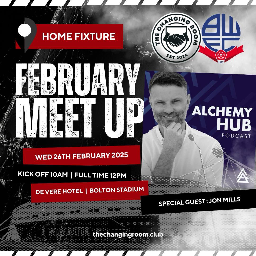 THIS TIME TOMORROW… we will be back at the De Vere Hotel Bolton for our monthly fixture.🥳

We have a very special guest speaker as well as an update on business driven and the usual networking opportunity to meet with fellow members and discuss business. 

See you there!