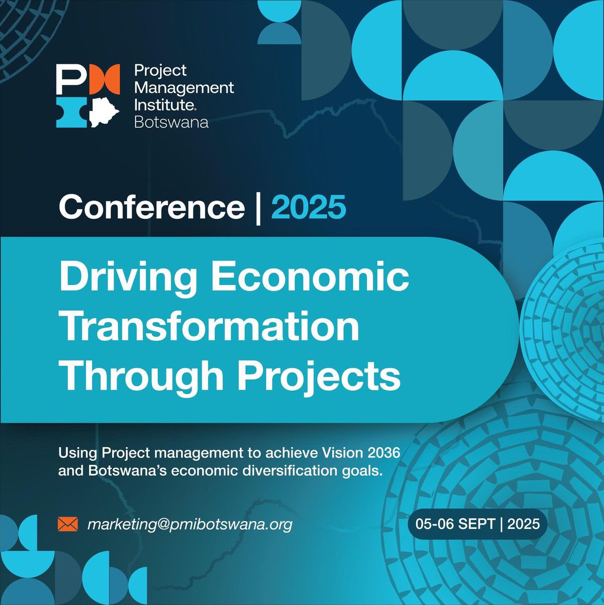 Save the date! 
Join us for <a href="/PMIBotswana/">Project Management Institute Botswana</a> premier Project Management event, bringing together industry leaders, professionals, and innovators to explore the latest trends, best practices, and strategies for successful project execution.
Stay tuned for more details! #pmibotswana