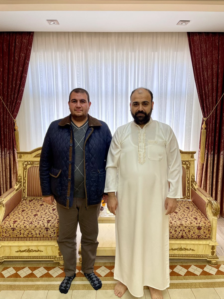 📍Karaköprü’ de Çok kıymetli Kirvem İş İnsanı <a href="/AbdullahErik1/">Abdullah ERİK</a> ‘i Umre dönüşü ziyaretinde bulunduk Rabbim Kabul Eylesin